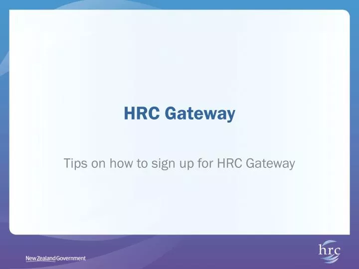 hrc gateway