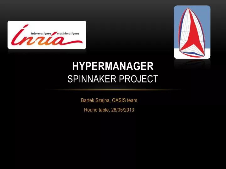 hypermanager spinnaker project