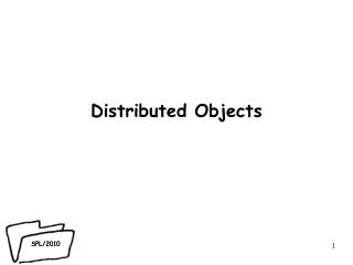 Distributed Objects