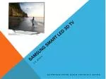 Samsung smart led 3d tv