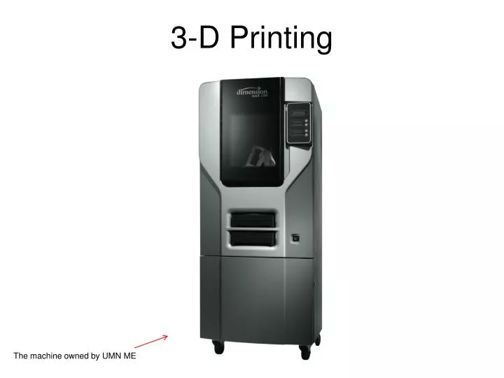 3 d printing