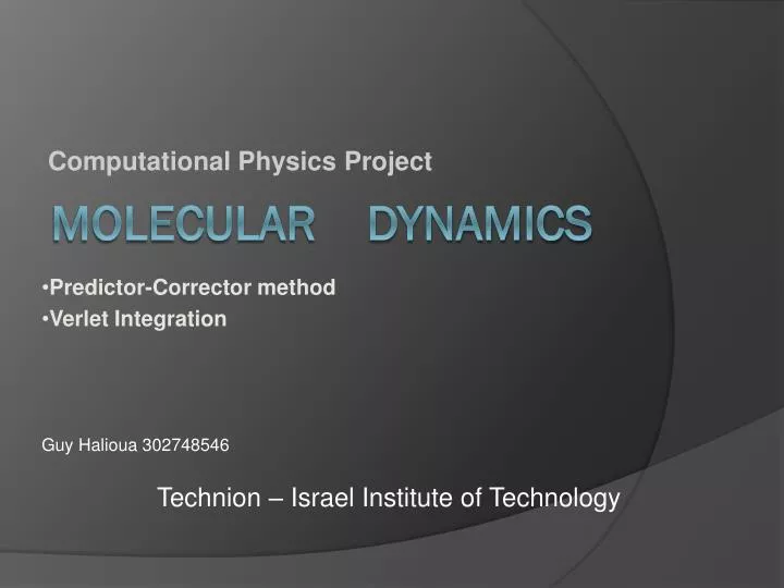 computational physics project