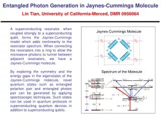 Jaynes -Cummings Molecule