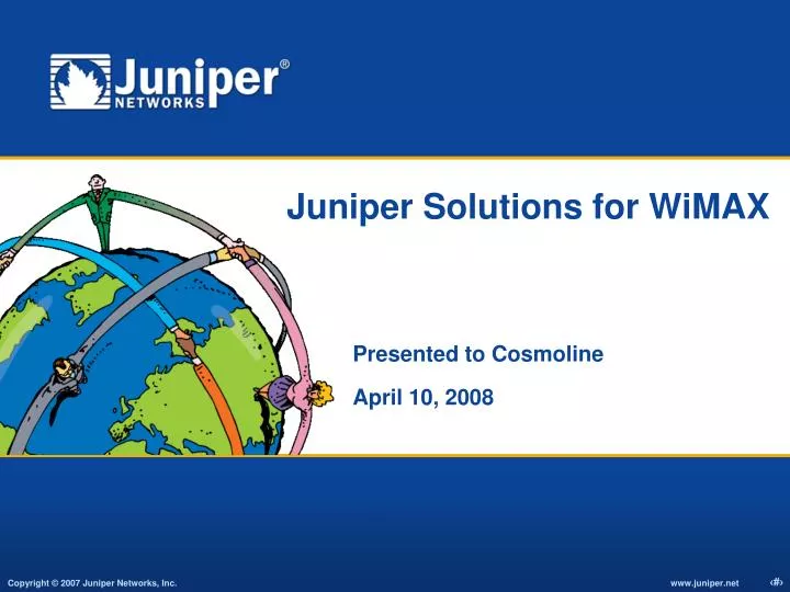 juniper solutions for wimax