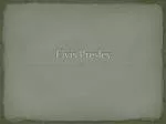 Elvis Presley - slide 1