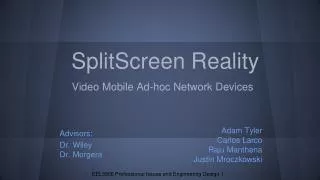 SplitScreen Reality