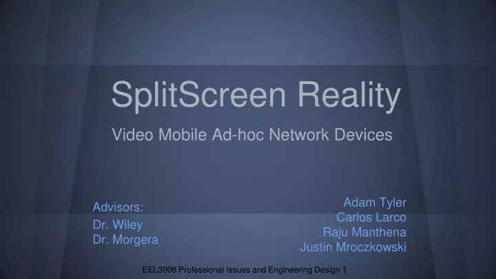 splitscreen reality