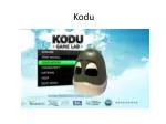 Kodu - slide 1