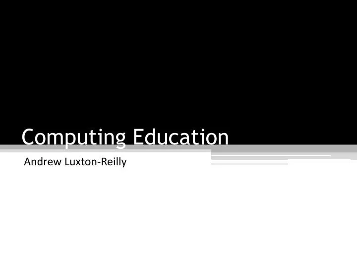 computing education
