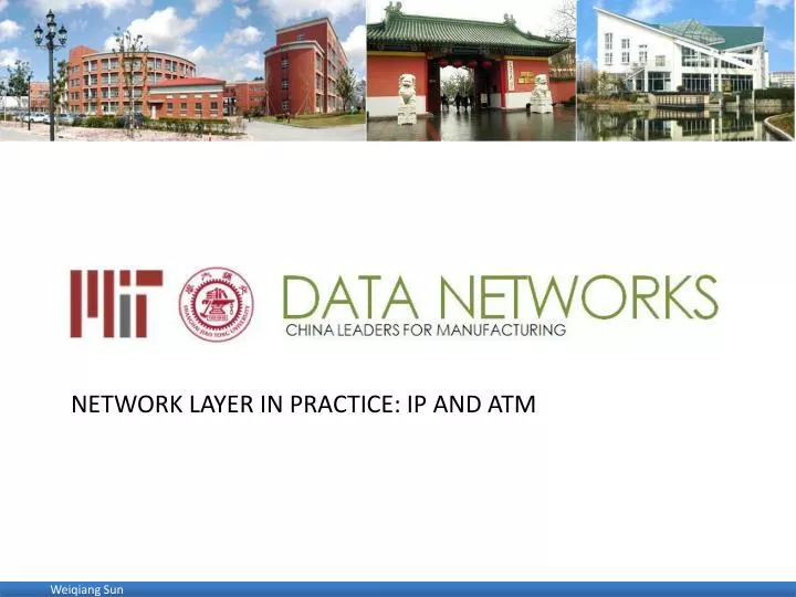 network layer in practice ip and atm