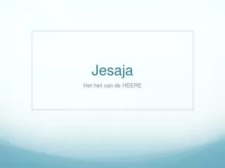 jesaja