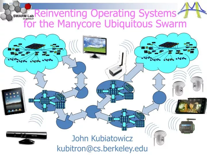 reinventing operating systems for the manycore ubiquitous swarm