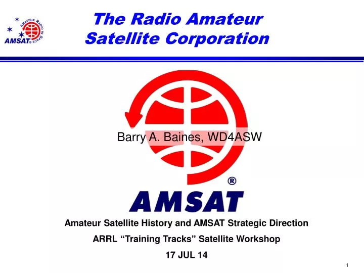 the radio amateur satellite corporation