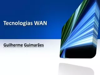 tecnologias wan