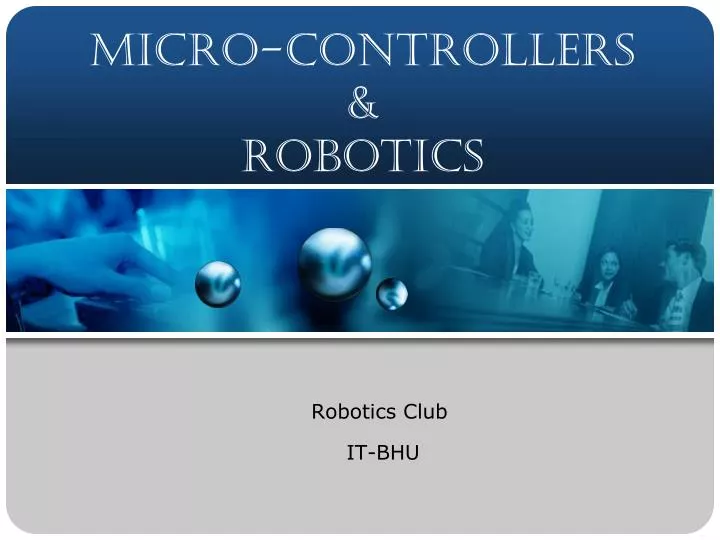 micro controllers robotics