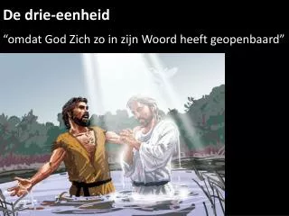 de drie eenheid