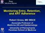 Monitoring Entry, Retention, and ART Adherence: Key Strategies for HIV Care Management - slide 1