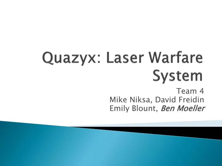 quazyx laser warfare system