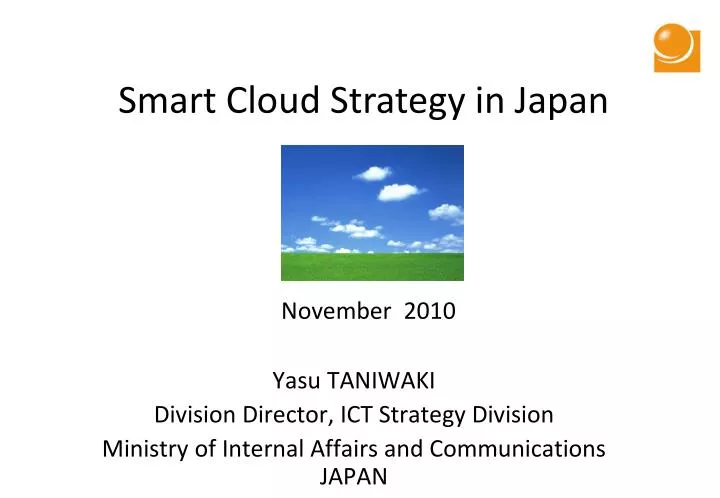 smart cloud strategy in japan