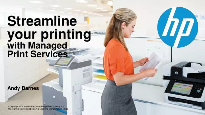 streamline your printing with managed print services