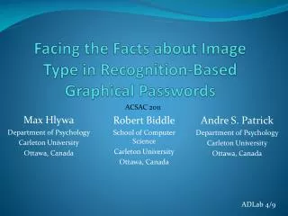 Facing the Facts about Image Type in Recognition-Based Graphical Passwords