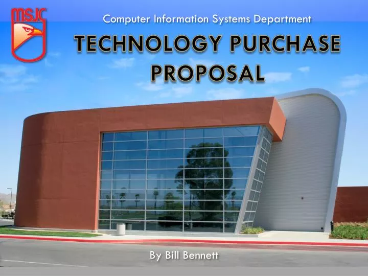 technology purchase proposal