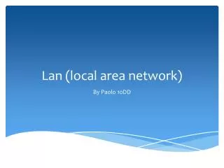 Lan (local area network)