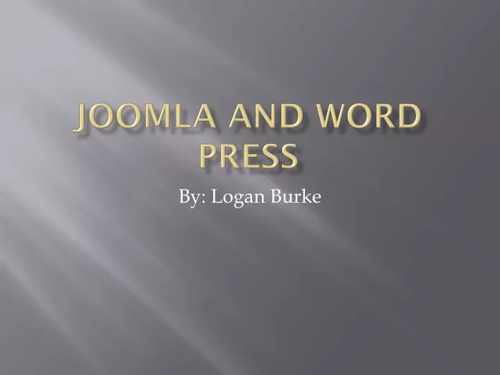 joomla and word press