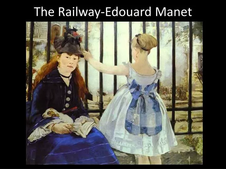 the railway edouard manet
