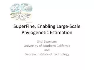 SuperFine , Enabling Large -Scale Phylogenetic Estimation