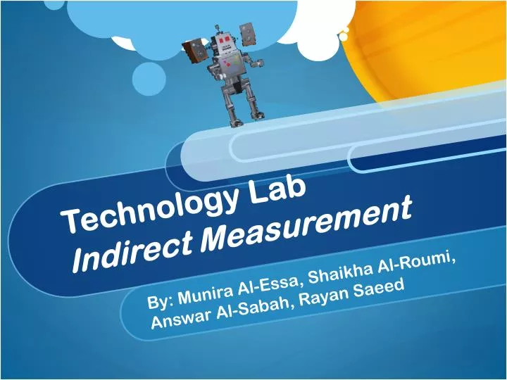 technology lab indirect measurement