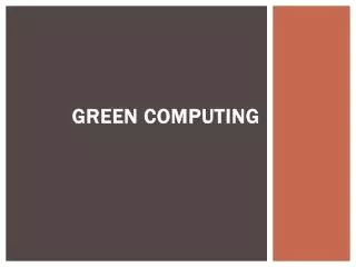 green computing