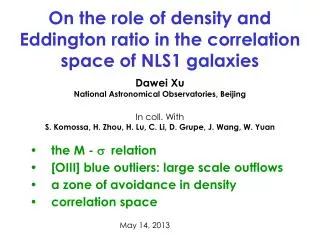 On the role of density and Eddington ratio in the correlation space of NLS1 galaxies