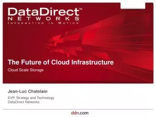 The Future of Cloud Infrastructure