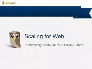 Scaling for Web