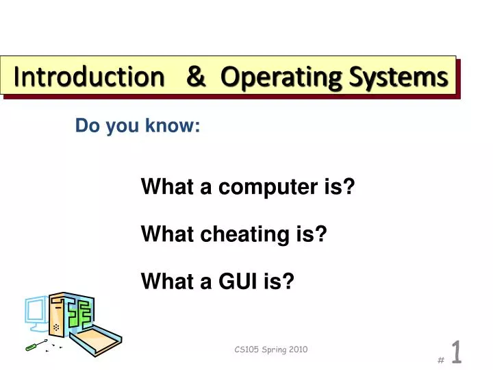 introduction operating systems