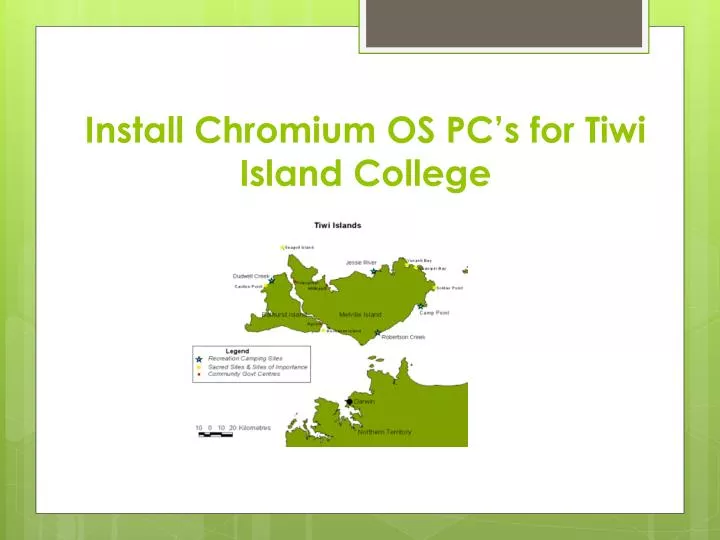 install chromium os pc s for tiwi island college