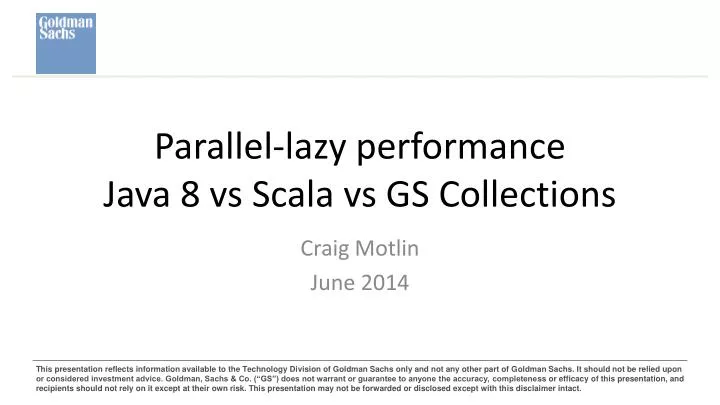 parallel lazy performance java 8 vs scala vs gs collections