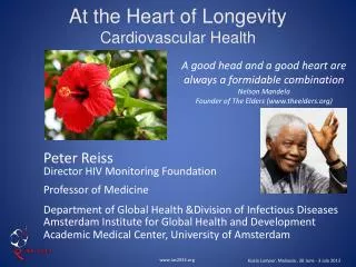 At the Heart of Longevity Cardiovascular Health