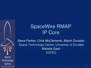 SpaceWire RMAP IP Core