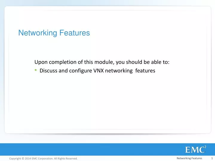 networking features