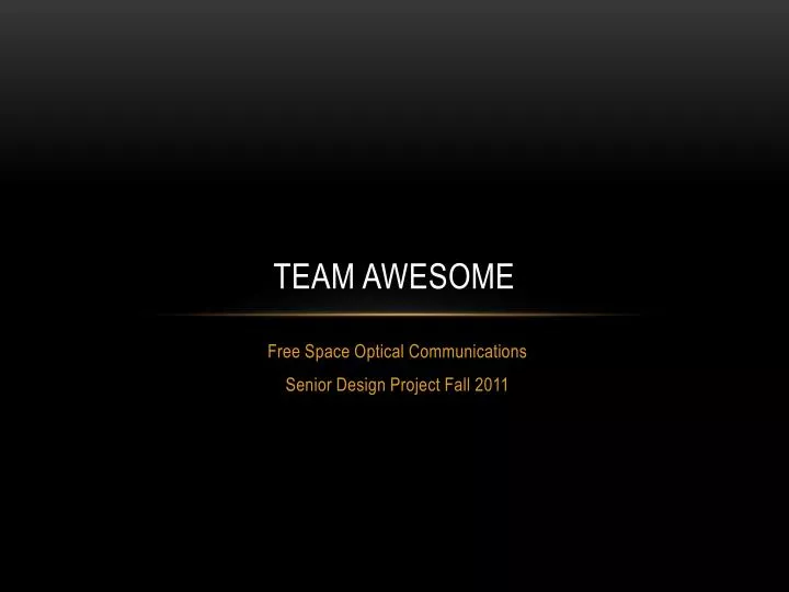 team awesome