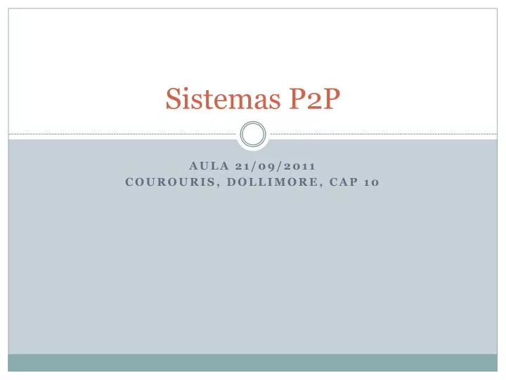 sistemas p2p