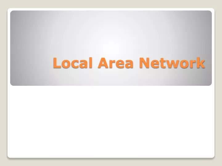 local area network