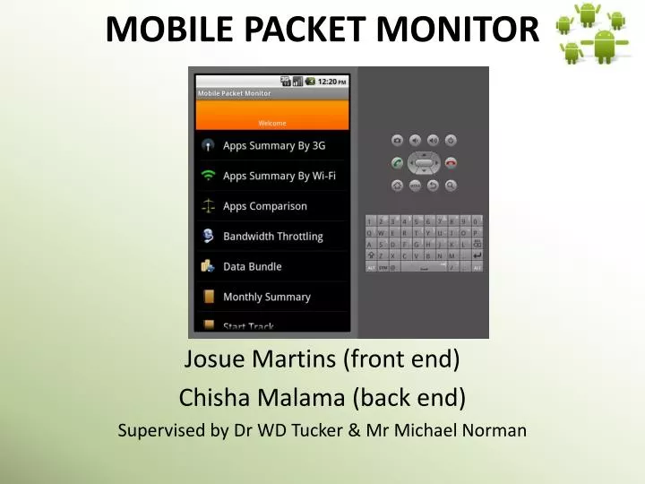 mobile packet monitor