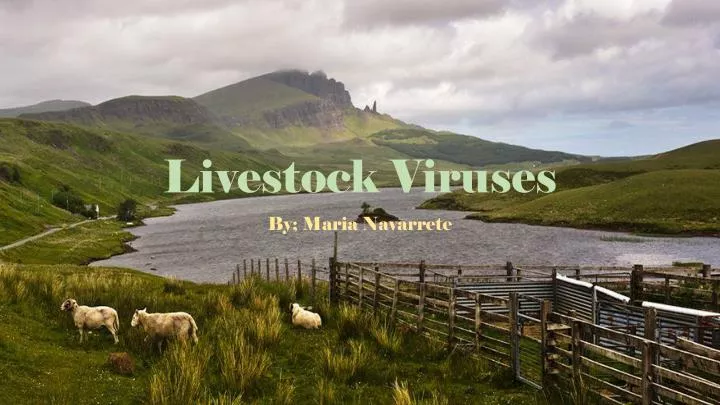 livestock viruses