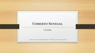 Umberto Senegal