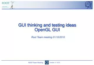 GUI thinking and testing ideas OpenGL GUI