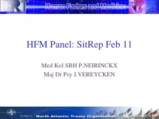 HFM Panel: SitRep Feb 11