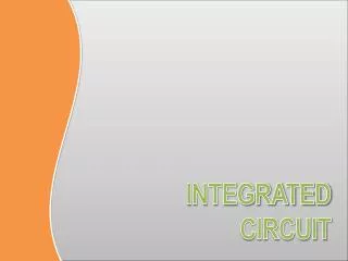 INTEGRATED CIRCUIT